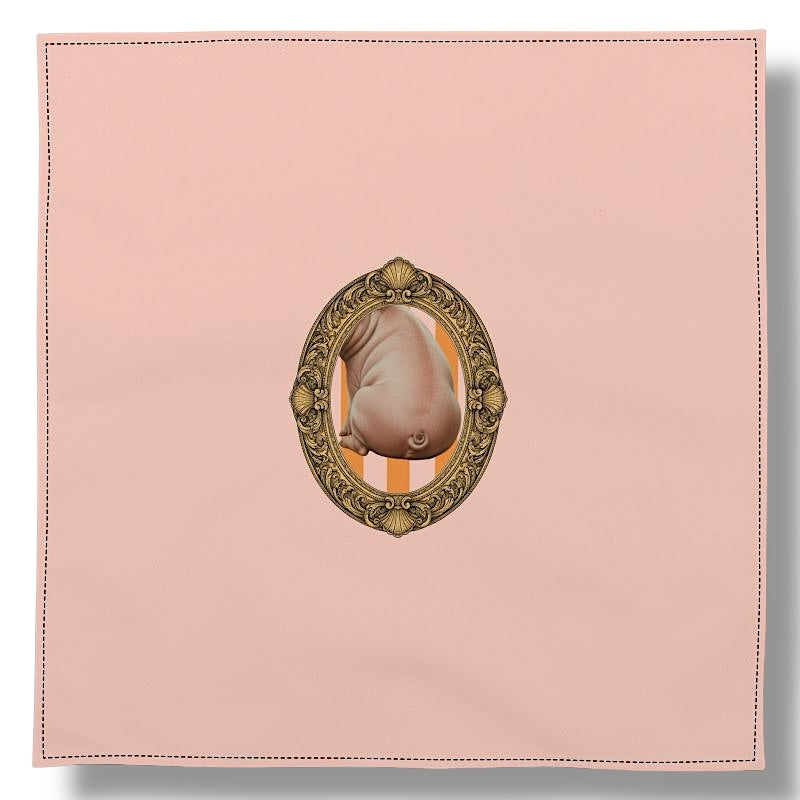 Serviettes de table Lard de Vivre