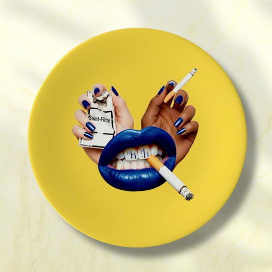 Assiette Haleine de Cendrier