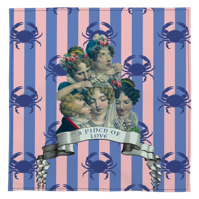 Serviettes de table Commères et Vieux Crabes