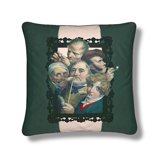 Coussin Grises Mines