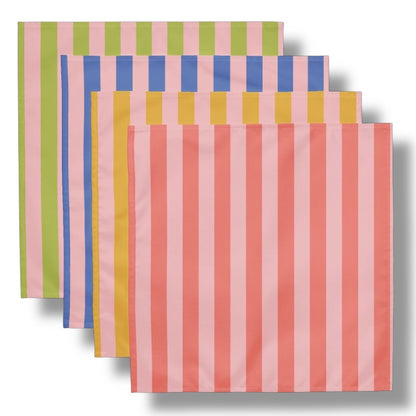 Serviettes de table Commères et Vieux Crabes (Only Stripes)
