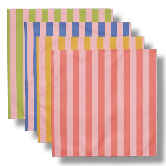 Serviettes de table Commères et Vieux Crabes (Only Stripes)